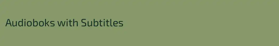 Audioboks with Subtitles